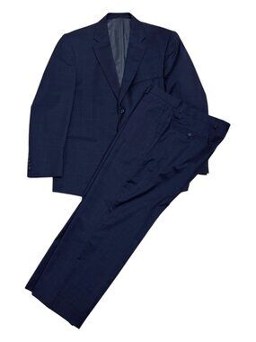 BELLISSIMO 2-piece Wool Business Casual Formal Blazer Jacket Pants SUIT Mens 40S